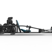 Rear engine old school dragster V2 Scale 1:25 - Thumbnail 19