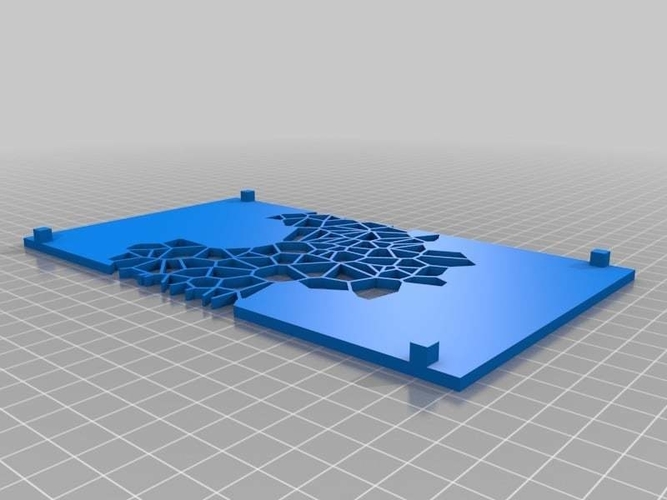 Voronoi Lamp 3D Print File 