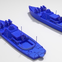 Old Small Armored River MineSweper 4 variants - Thumbnail 2
