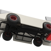 Vintage Outlaw dirt late model race car 1:25 - Thumbnail 3