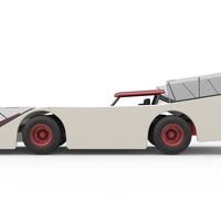 Vintage Outlaw dirt late model race car 1:25 - Thumbnail 9