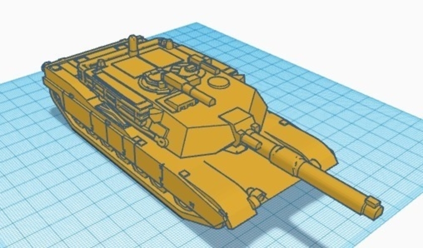 M1-Abrams 3D Print 537517