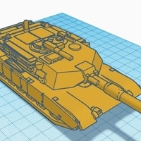 Small M1-Abrams 3D Printing 537517