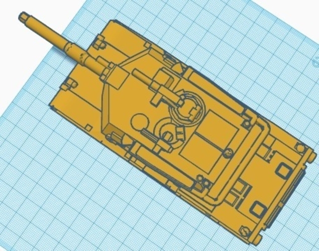 M1-Abrams 3D Print 537519