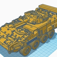 Small APC (armored personal carrier)   3D Printing 537729