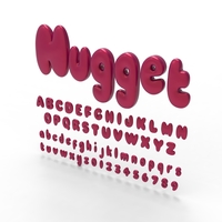 Nugget Alphabet and numbers - Thumbnail 2