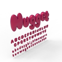 Nugget Alphabet and numbers - Thumbnail 3