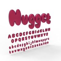 Nugget Alphabet and numbers - Thumbnail 16