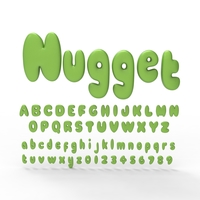 Nugget Alphabet and numbers - Thumbnail 22