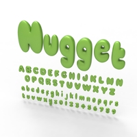 Nugget Alphabet and numbers - Thumbnail 23