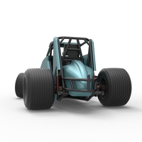 Sprint car while turning Scale 1:25 - Thumbnail 15