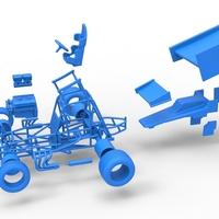 Vintage Winged Sprint car Scale 1:25 - Thumbnail 24