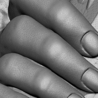 Jesus Carrying The Cross 3D print model - Thumbnail 7