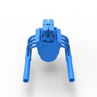 Engine V8 for Vintage Sprint car Scale 1:25 - Thumbnail 12