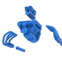 Engine V8 for Vintage Sprint car Scale 1:25 - Thumbnail 14