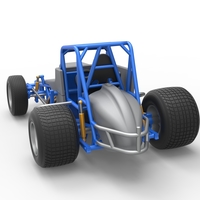 Vintage Sprint car Scale 1:25 - Thumbnail 14