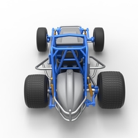 Vintage Sprint car Scale 1:25 - Thumbnail 17