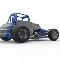 Vintage Sprint car Scale 1:25 - Thumbnail 19