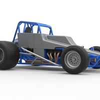 Vintage Sprint car Scale 1:25 - Thumbnail 22