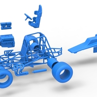 Vintage Sprint car Scale 1:25 - Thumbnail 24