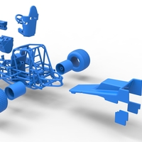 Vintage Sprint car Scale 1:25 - Thumbnail 25