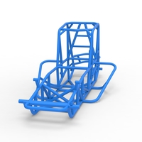 Frame for Vintage Sprint car Scale 1:25 - Thumbnail 3