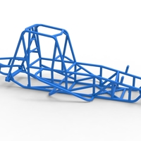 Frame for Vintage Sprint car Scale 1:25 - Thumbnail 12