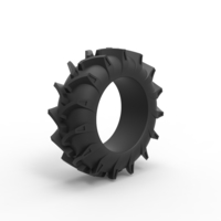 Offroad tire 123 Scale 1:25 - Thumbnail 2