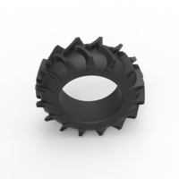 Offroad tire 123 Scale 1:25 - Thumbnail 6