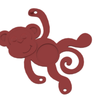 Red monkey - Thumbnail 1