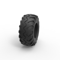 Offroad tire 124 Scale 1:25 - Thumbnail 3