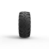 Offroad tire 124 Scale 1:25 - Thumbnail 4