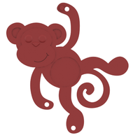 Red monkey - Thumbnail 2