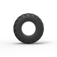 Offroad tire 124 Scale 1:25 - Thumbnail 5