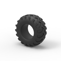 Offroad tire 124 Scale 1:25 - Thumbnail 7