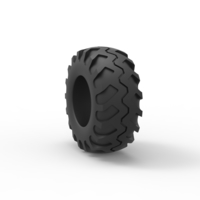Offroad tire 124 Scale 1:25 - Thumbnail 8
