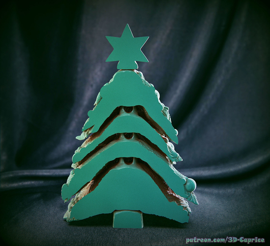  Flexy Christmas tree 3D Print 538255