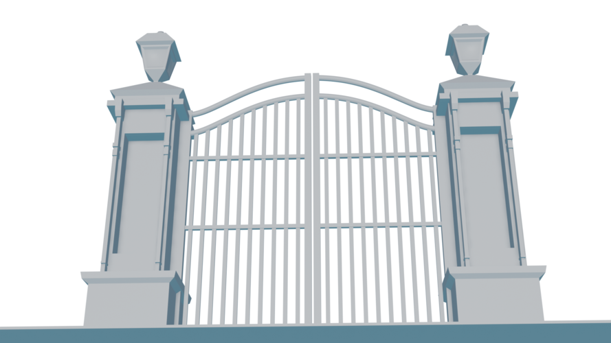 Iron Gate in Three Dimensions: A Visual Showcase 3D Print 538315