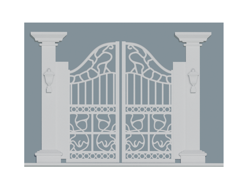 Three-Dimensional Portal Entrance