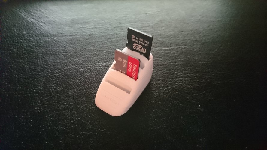 MicroSD Holder 3D Print 53840