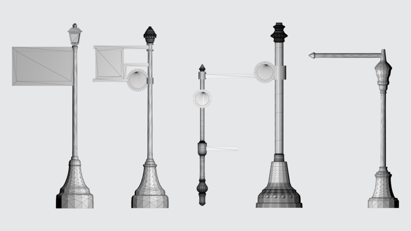 Timeless Lantern 3D Model - Vintage Lamp Design