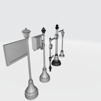 Timeless Lantern 3D Model - Vintage Lamp Design - Thumbnail 3