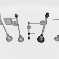 Timeless Lantern 3D Model - Vintage Lamp Design - Thumbnail 4