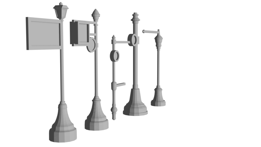 Timeless Lantern 3D Model - Vintage Lamp Design 3D Print 538420