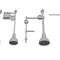 Timeless Lantern 3D Model - Vintage Lamp Design - Thumbnail 10