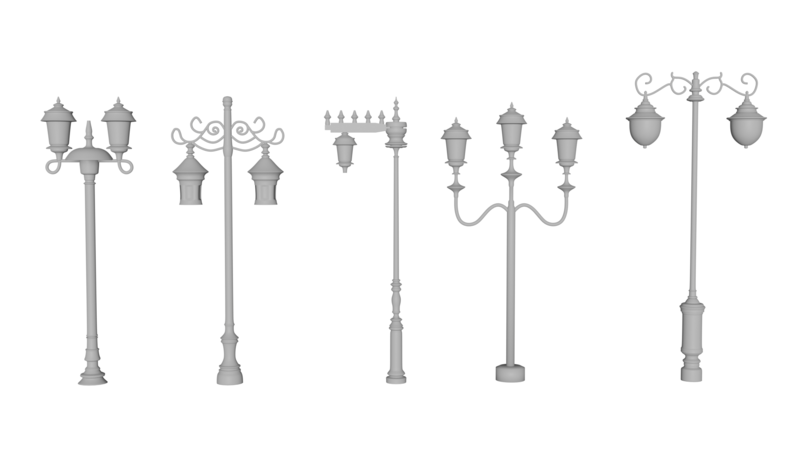 Timeless Illumination 3D Model - Antique Lamp Design