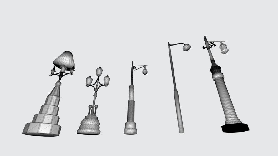 Timeless Lantern 3D Model - Vintage Lamp Design Replica 3D Print 538437