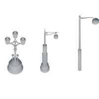 Timeless Lantern 3D Model - Vintage Lamp Design Replica - Thumbnail 9