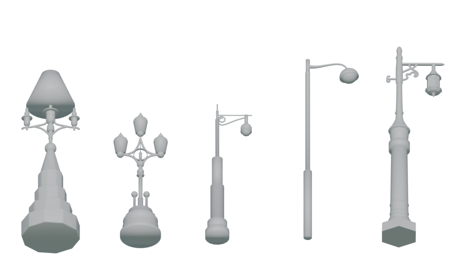 Timeless Lantern 3D Model - Vintage Lamp Design Replica 3D Print 538442