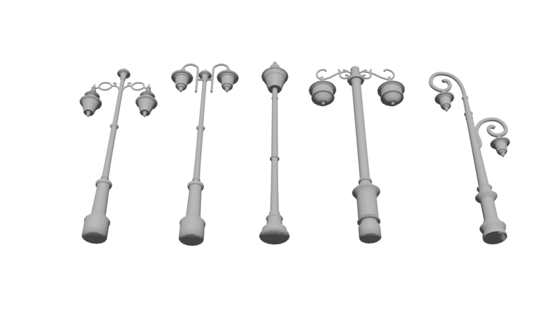 Timeless Heritage Lamp 3D Model - Vintage Lighting Design v2